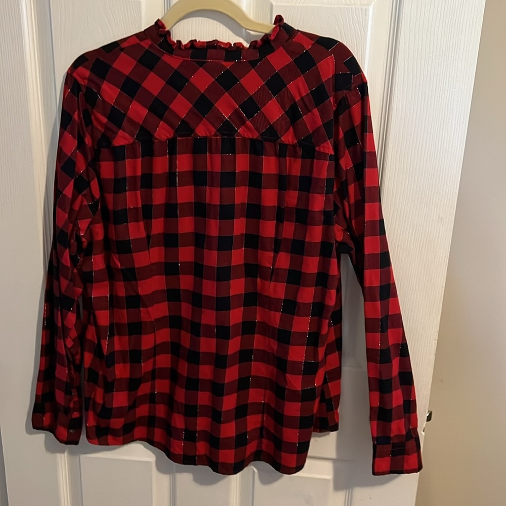 NWT J Crew Factory button down shirt in a size XXL - Picture 9 of 14